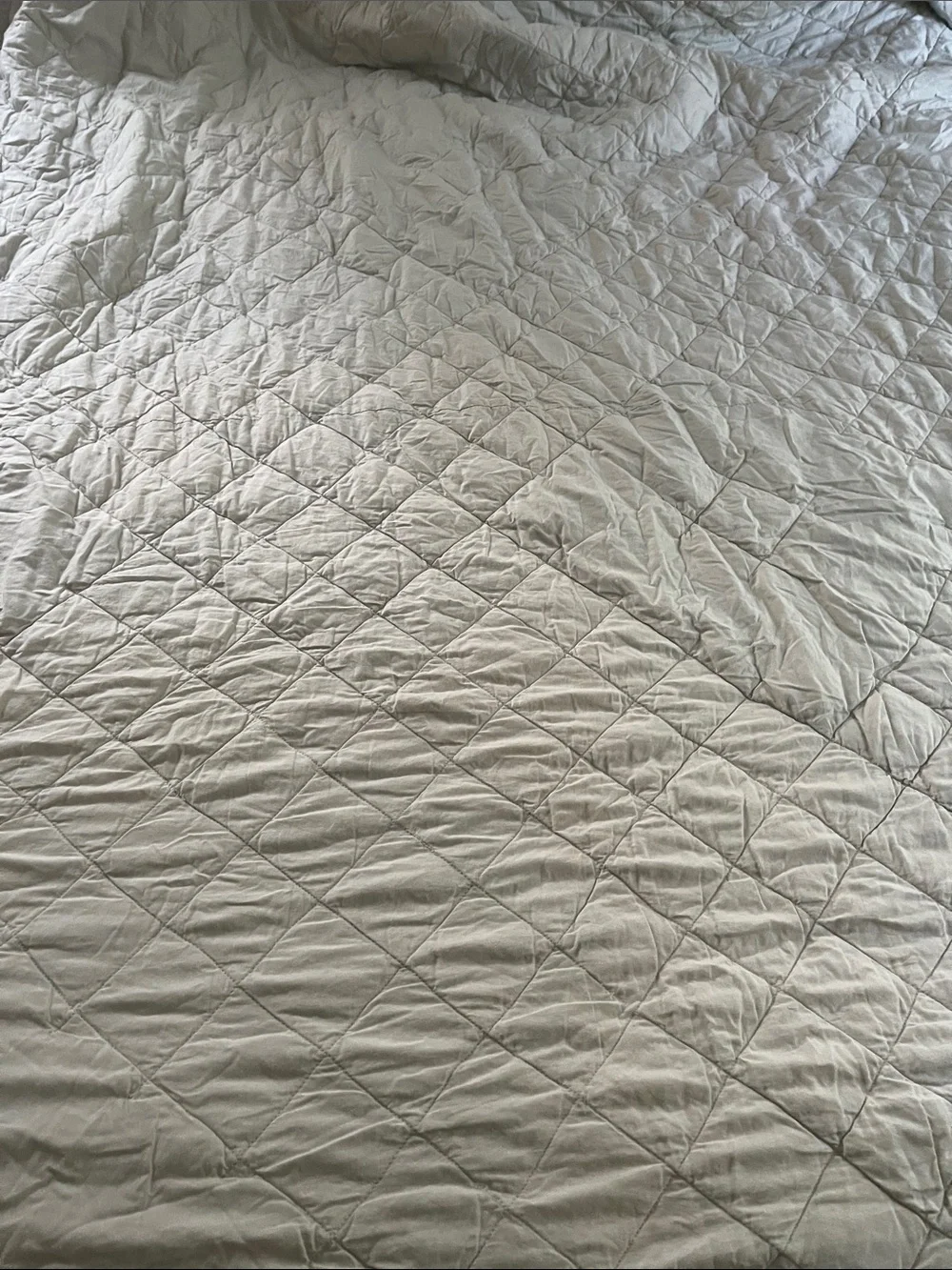 Paisley Cotton Bedspread Multi Colored Reversible Light Gray king
